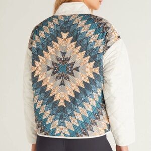 Z Supply Maya Quilted Patchwork Jacket